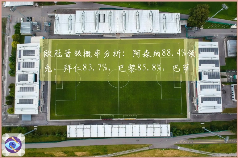 欧冠晋级概率分析：阿森纳88.4%领先，拜仁83.7%，巴黎85.8%，巴萨仅20.4%